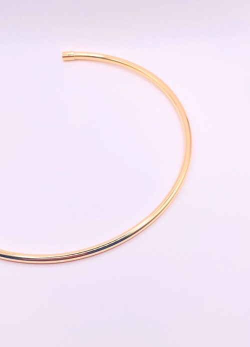 Colar Choker Tubo Liso - Imagem 3