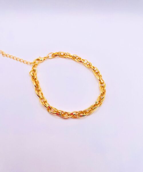 Pulseira Elos Trançados
