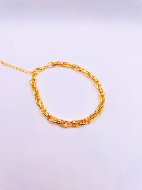 Pulseira Elos Trançados